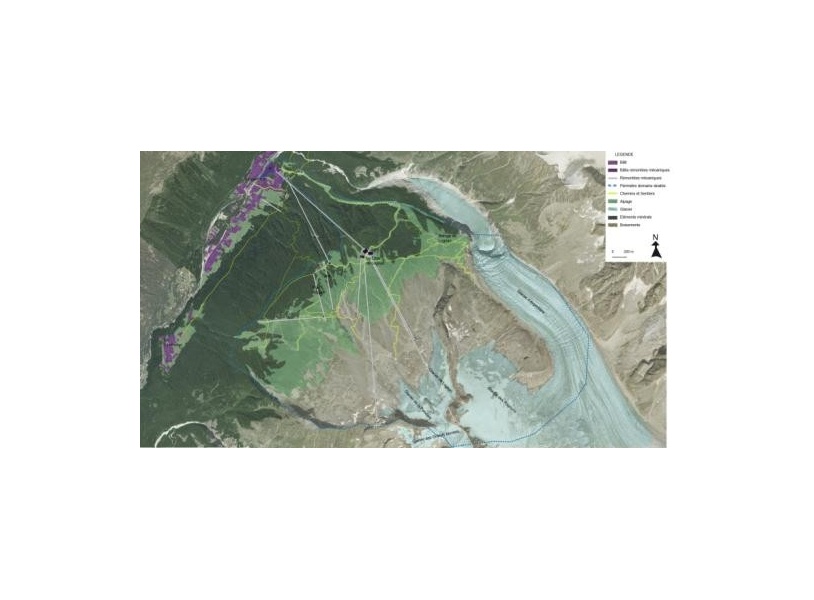 Études aménagement et environnement de domaine skiable – Chamonix Les Grands Montets