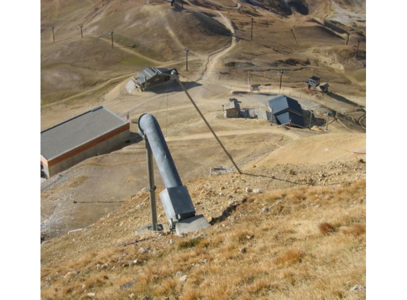 Aménagement piste complexe: face de Bellevarde – championnats du monde VAL D’ISERE